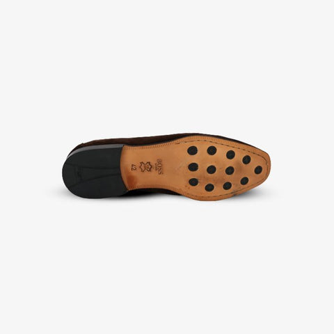 boss shoes brown suede